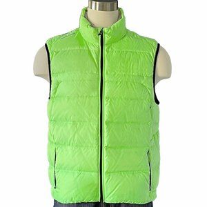 New RLX Ralph Lauren Puffer (Down) Vest!  Green  Large  $198  RLX Emblem Peeling